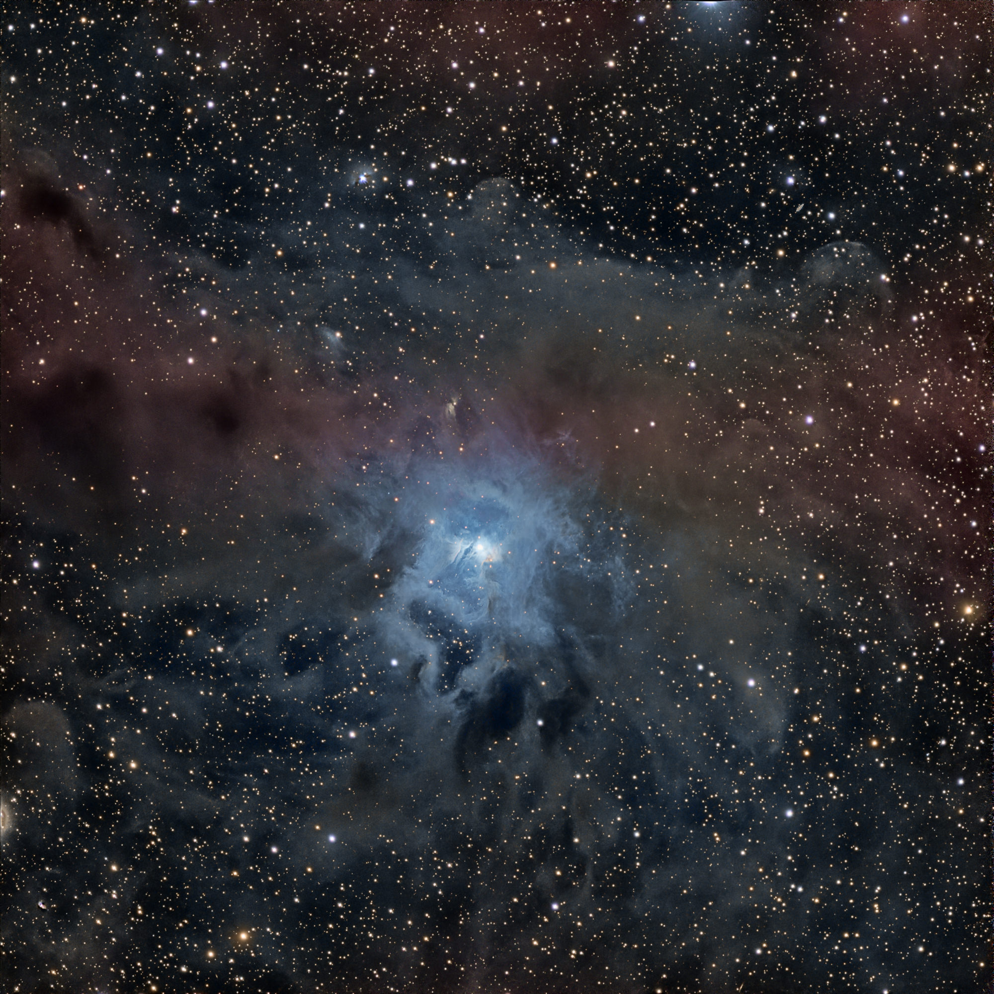 Der Irisnebel (auch bekannt als NGC 7023 und Caldwell 4) ist ein heller Reflexionsnebel im Sternbild Kepheus.